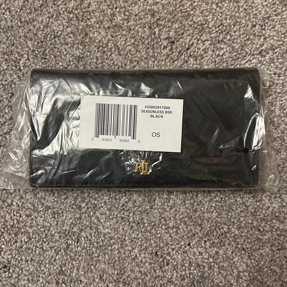 NWTs Ralph Lauren black wallet - Picture 10 of 11
